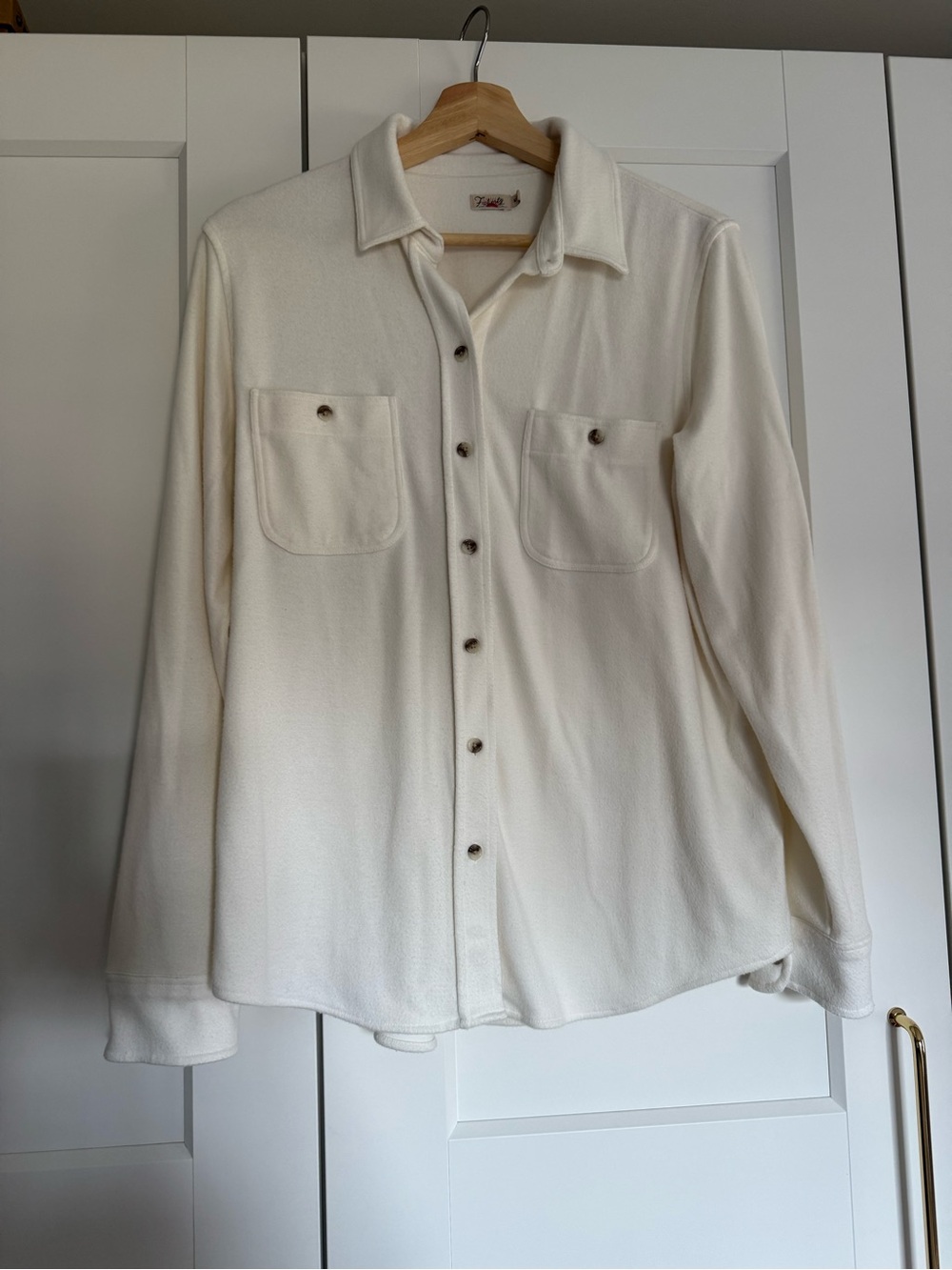 Faherty Sweater Shirt | Size Medium